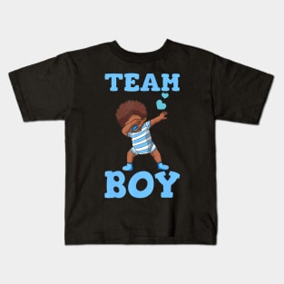 Gender Reveal Party Team Boy Kids T-Shirt